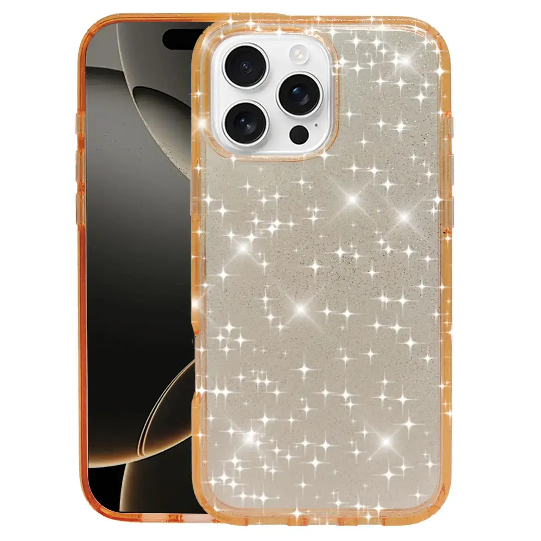 iPhone 11 Fleck Glitter Case Gold